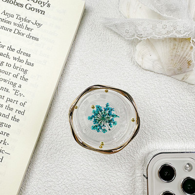 ins Real Dreid Flower Okrugli univerzalni držač za pametni tok telefon Griptok podrška za držač za pametni telefon Tok sklopivi stalak