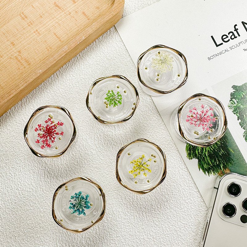 ins Real Dreid Flower Okrugli univerzalni držač za pametni tok telefon Griptok podrška za držač za pametni telefon Tok sklopivi stalak