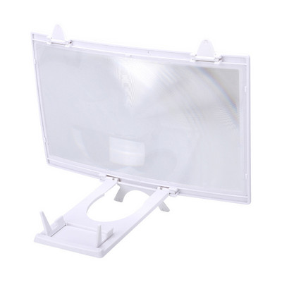 Izliekta ekrāna viedtālruņa ekrāna pastiprinātājs Pārnēsājami salokāmi 12 collu HD ekrāna pastiprinātāji viedtālruņa piederumiem