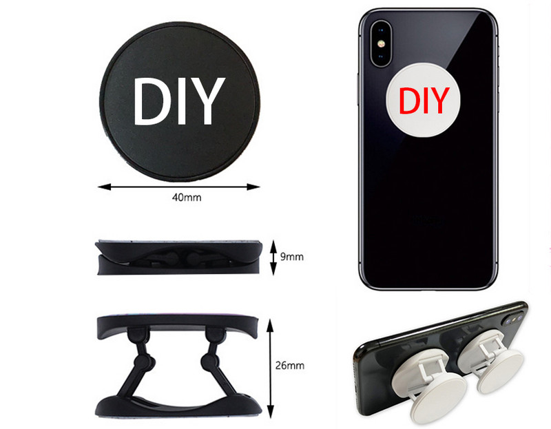 Tālruņa turētājs grozāms apaļš kronšteins pirkstu gredzens mobilais melns stiept tālruņa statīvs Aztec Tribal DIY foto