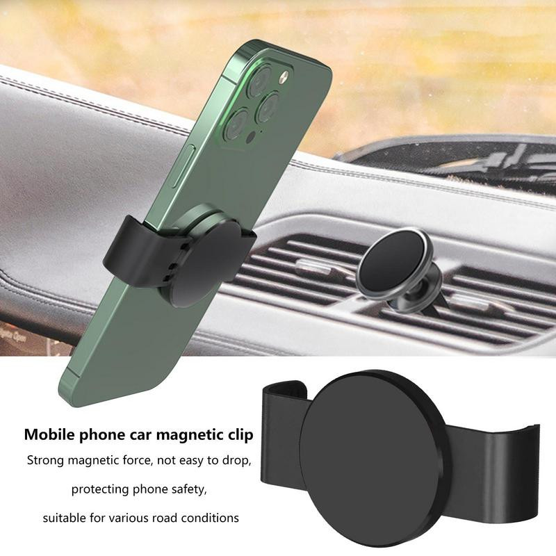 Metallist telefoniklamber magnetilise autokinnitusega telefoniklambri jaoks magnettelefoni autohoidiku jaoks Samsung forxiaomi nutitelefoni jaoks