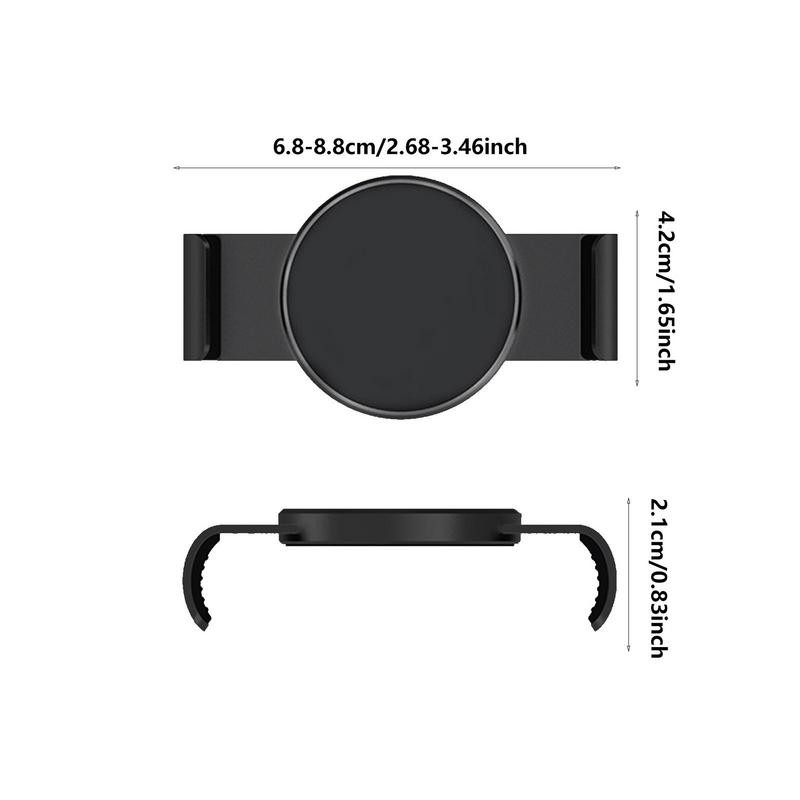 Metallist telefoniklamber magnetilise autokinnitusega telefoniklambri jaoks magnettelefoni autohoidiku jaoks Samsung forxiaomi nutitelefoni jaoks