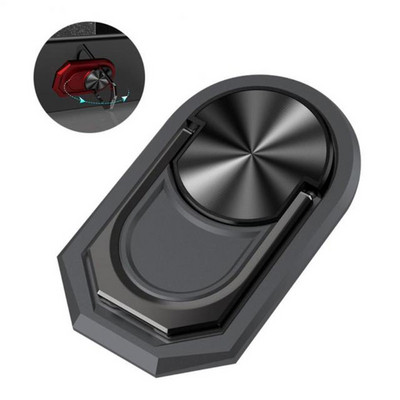 L43D rotacija od 360°, univerzalni nosač za prsten za prste, postolje za držač prstena za mobilni telefon, metalni držač za telefon za magnetski nosač za automobil