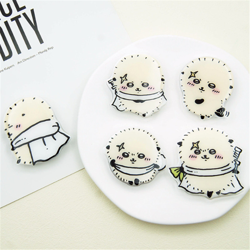 Zec Pas Cartoon Držač za mobilni telefon Stalak Slatki sklopivi Prst Smanjivanje Drška Nosač Dodaci Utičnica za iPhone 13 14 Xiaomi