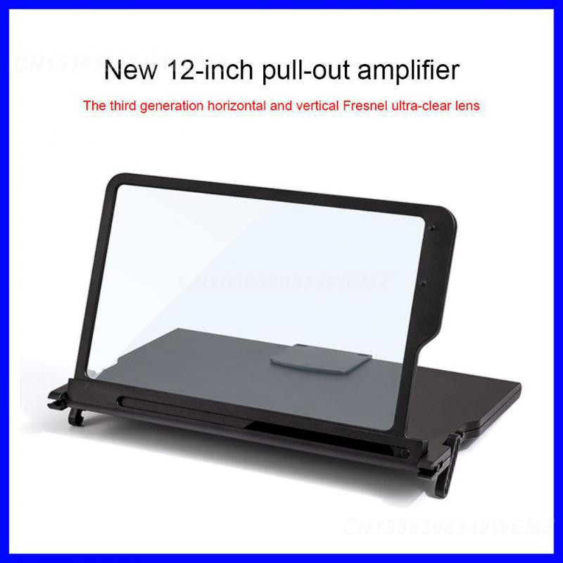 Video pojačalo Elegantno moderno trbušnjake s povećalom Držač za mobitel Read The Eye Protection Sklopivi telefon Uvećani zaslon Ultra-jasan