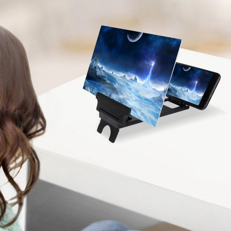 Blue Light Pretradiation Technology Pretradiation HD saderīgs tālruņa ekrāna palielinātājs redzes noguruma samazināšanai 3D filma