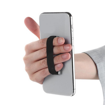 1 τεμ. Universal έγχρωμο αυτοκόλλητο τηλέφωνο πίσω θήκη για τηλέφωνο Στήριγμα ιμάντα ελαστικότητας λαβή δάχτυλου Selfie λουράκι θήκη τηλεφώνου