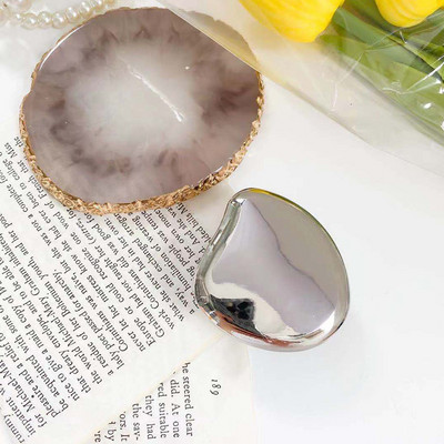 Metāla pārklājums Spogulis Salokāms Mobilā Telefona Turētājs Kontaktligzda Mobilā Telefona Piederumi Paplašināmais Statīvs Tālruņa apkaime