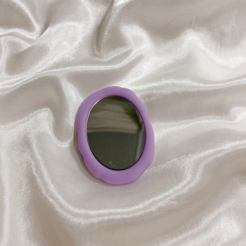 Korea Ins Cute Love Heart Flower Mirror Lazy Griptok Bracket For iPhone 15 Accessories Grip Tok Silicone Phone Holder Ring Stand