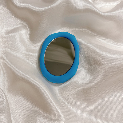 Korea Ins Cute Love Heart Flower Mirror Lazy Griptok Suport pentru iPhone 15 Accesorii Grip Tok Suport pentru telefon din silicon Suport inel