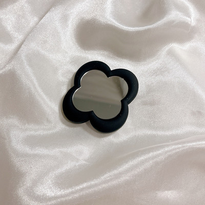 Korea Ins Cute Love Heart Flower Mirror Lazy Griptok Suport pentru iPhone 15 Accesorii Grip Tok Suport pentru telefon din silicon Suport inel