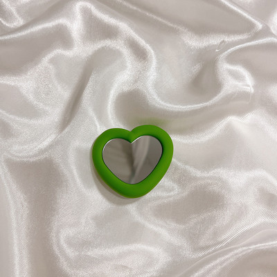 Korea Ins Cute Love Heart Flower Mirror Lazy Griptok Suport pentru iPhone 15 Accesorii Grip Tok Suport pentru telefon din silicon Suport inel