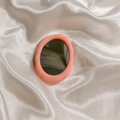 Korea Ins Cute Love Heart Flower Mirror Lazy Griptok Suport pentru iPhone 15 Accesorii Grip Tok Suport pentru telefon din silicon Suport inel