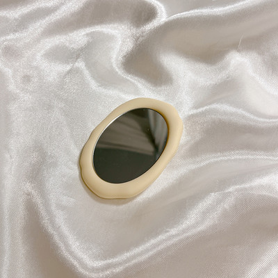 Korea Ins Cute Love Heart Flower Mirror Lazy Griptok Suport pentru iPhone 15 Accesorii Grip Tok Suport pentru telefon din silicon Suport inel