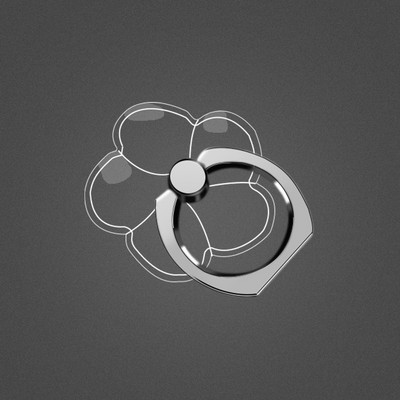 Suport universal pentru telefon mobil Suport inel magnetic pentru telefon mobil drăguț Suport transparent pentru iphone 11 12 XS MAX