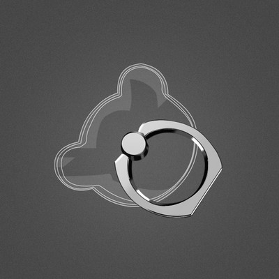 Suport universal pentru telefon mobil Suport inel magnetic pentru telefon mobil drăguț Suport transparent pentru iphone 11 12 XS MAX