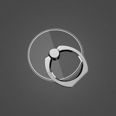 Suport universal pentru telefon mobil Suport inel magnetic pentru telefon mobil drăguț Suport transparent pentru iphone 11 12 XS MAX