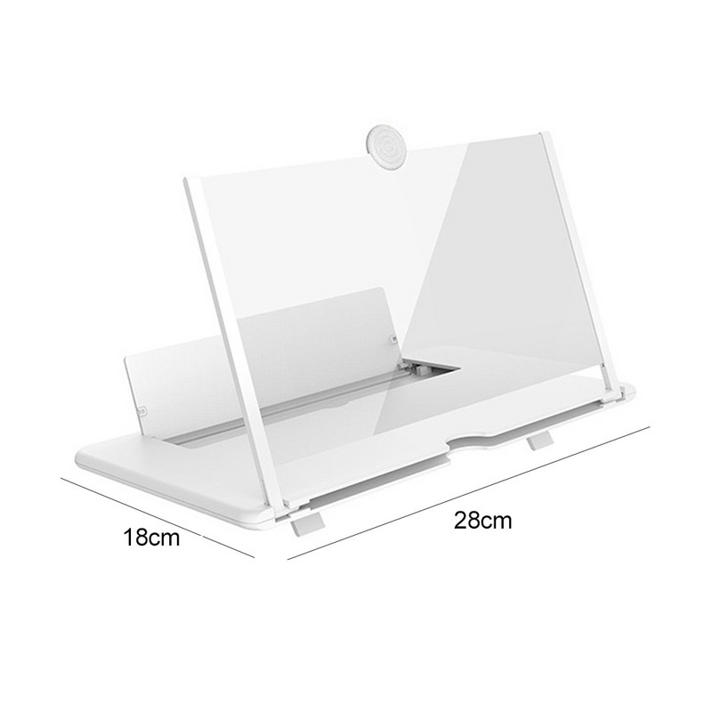 Suport pliabil Stand Amplificator video 14 inch 3D Amplificator de mărire pentru ecranul telefonului Afișaj mobil Lupă mărită