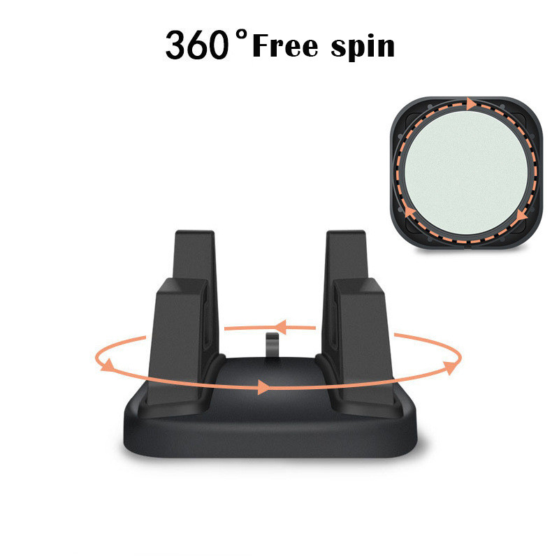 DISOUR 360 fokos autós telefontartó puha szilikon csúszásgátló szőnyeg mobiltelefon rögzítő állványok támogatás autós GPS műszerfali tartó