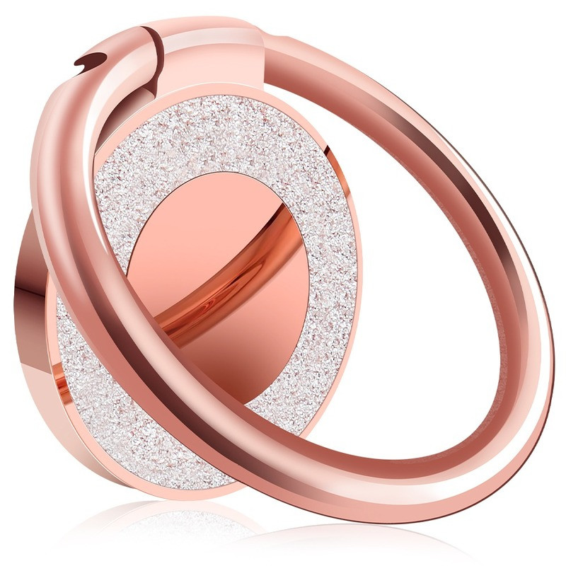 Luksusa tālruņa gredzena turētājs, universāls, 360 grādos rotējošs, spīdīgs kalna krāsas pirksta gredzena turētājs automašīnas turētāja tālruņa pirksta statīva kronšteins