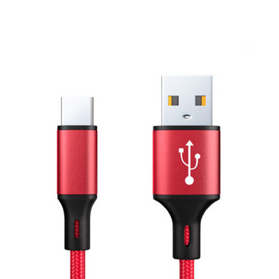Īpaši īss 25 cm USB C tipa kabelis Samsung Mate USB A–C tipa datu vadam 3 A ātrās uzlādes kabelis, kas paredzēts Huawei Xiaomi