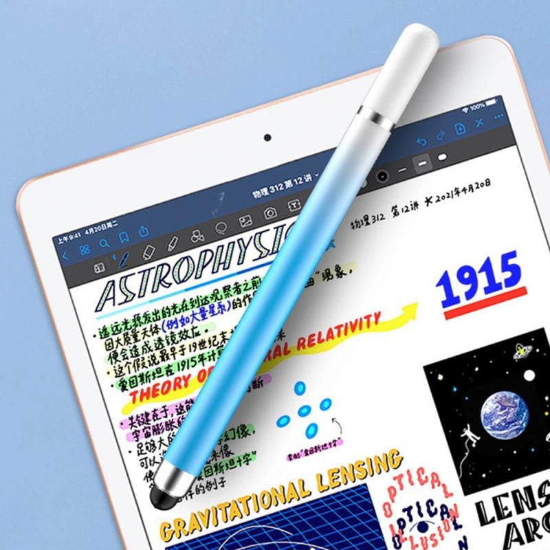 Kapacitivne olovke Φ8 mm odgode kompatibilne sa snažnom preciznošću dodira Stalno dodirivanje. Stylus olovke s dvostrukom glavom Stylus Touch Pen