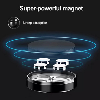 Μαγνητική βάση αυτοκινήτου τηλεφώνου Μαγνητικό στήριγμα βάσης στήριξης γενικής χρήσης στον τοίχο του ταμπλό αυτοκινήτου για iPhone Samsung Xiaomi Huawei