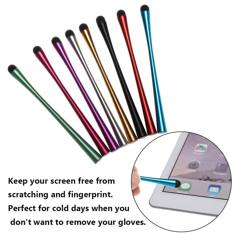 1 PC ekraaniga puutepliiats mobiiltelefonide/tahvelarvutite mahtuvuslikule pliiatsile universaalne ülitäpse elektroonika minipuuteekraaniga pliiats