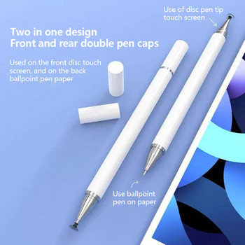 2 в 1 стилус писалка за мобилен телефон таблет капацитивен сензорен молив за универсален молив за екран за рисуване на телефон с Android