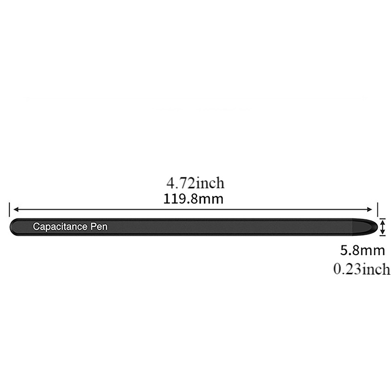 Alumínium kapacitású toll Samsung Galaxy Z Fold 5 5G csereképernyős toll érintőceruzához Android telefon íróceruzához