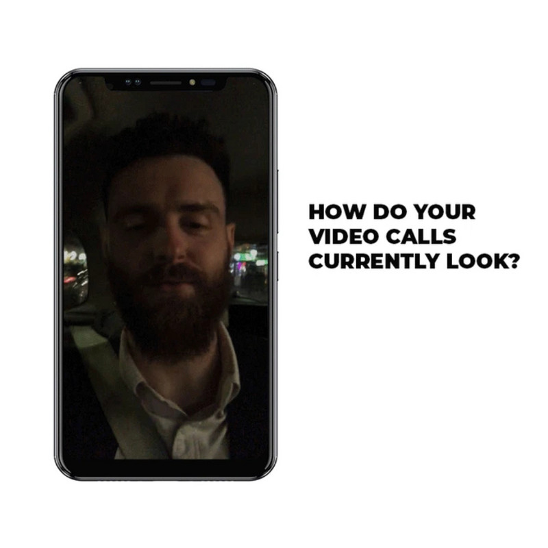 Mini video LED gaisma Tālrunis uzpildes gaisma Iebūvēts akumulators Mobilais telefons Pašbilde Piepildes gaisma Video Fotografēšana Uzpildes lampa Paspilgtināt aina