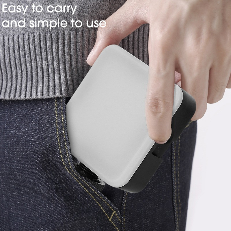 Mini Clip LED Lumină video Telefon mobil Lumină de umplere Tabletă Computer Lumină video conferință 5600K Lămpi portabile pentru selfie reglabile