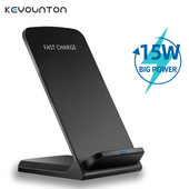 15 W greitas belaidis įkroviklis skirtas iPhone 14 13 12 11 ProMax X XS Samsung S21 S20 S10 Note 20 Huawei Xiaomi 9 10 telefono įkrovimo stovas