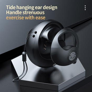 Ασύρματα ακουστικά JR07 OWS Bluetooth 5.3 με Mic Ear Hooks Stereo Music Earbuds για Iphone Xiaomi Sports Earphones