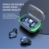 Ακουστικό TWS Wireless Bluetooth Y60 5.1 για Smartphone Earbuds Stereo Gaming in-ear Headset with Charging Box for Mobile Phone