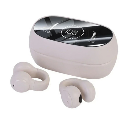 M47 Vezeték nélküli fejhallgató Bluetooth Bone Conduction fülhallgató HIFI sztereó fül horog zajcsökkentés sport vízálló játék fejhallgatók