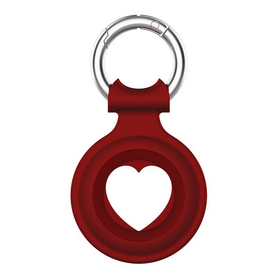 Apple Airtags korpusam Ciets datora/Silikona aizsargapvalks Atslēgu piekariņa Atslēgu piekariņa vāciņš triecienizturīgajam korpusam Apple AirTag