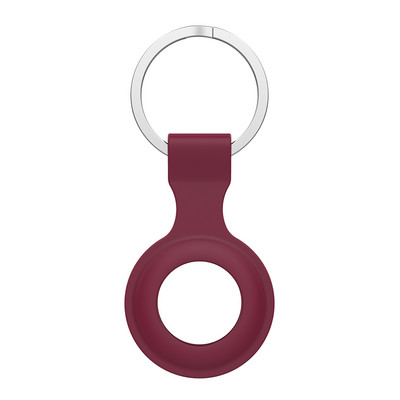 Apple Airtags korpusam Ciets datora/Silikona aizsargapvalks Atslēgu piekariņa Atslēgu piekariņa vāciņš triecienizturīgajam korpusam Apple AirTag