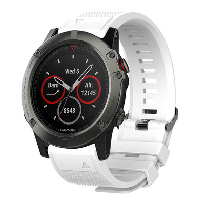 Ātri noņemama siksniņa Garmin Fenix 3 5 5X 5S Plus 6 6X 6S Pro 7 7S 7X 945 Viedā pulksteņa siksniņa 26 22 20 mm Silikona rokassprādze