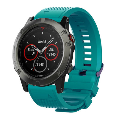 Ātri noņemama siksniņa Garmin Fenix 3 5 5X 5S Plus 6 6X 6S Pro 7 7S 7X 945 Viedā pulksteņa siksniņa 26 22 20 mm Silikona rokassprādze