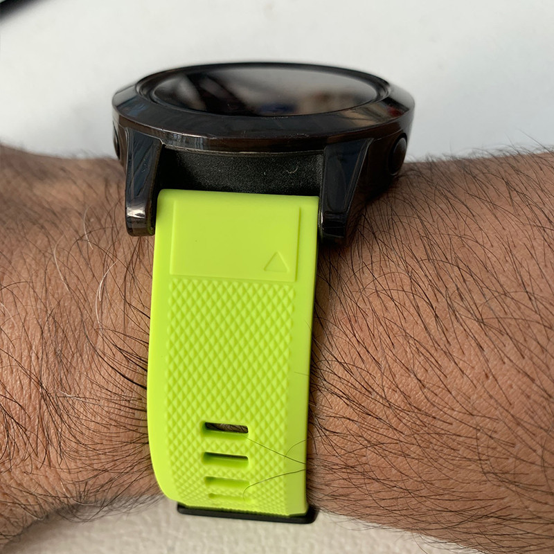 Ātri noņemama siksniņa Garmin Fenix 3 5 5X 5S Plus 6 6X 6S Pro 7 7S 7X 945 Viedā pulksteņa siksniņa 26 22 20 mm Silikona rokassprādze