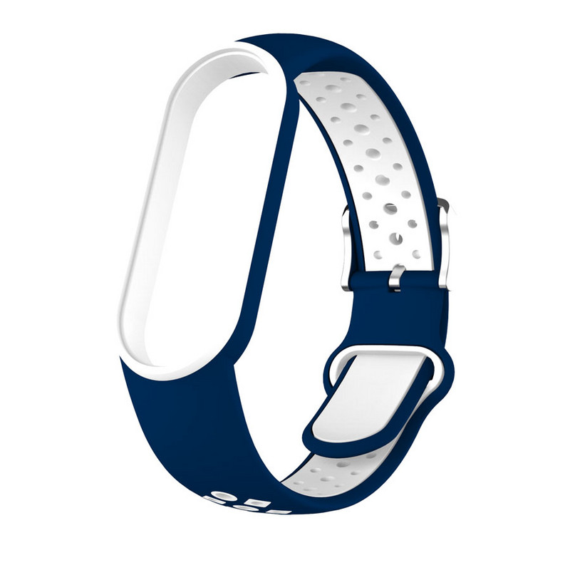 Sportrihm Xiaomi MiBand 4 5 6 7 rihma asendusvärvi silikoonist randmepaela TPU rihm Xiaomi MiBand 3 4 5 6 7 rihma jaoks