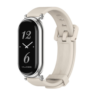 Remen za Xiaomi Mi Band 7 8 6 5 4 3 Zamjena za silikonsku narukvicu za narukvicu za Xiaomi Band 4 MiBand 7 6 5 4 3 remen