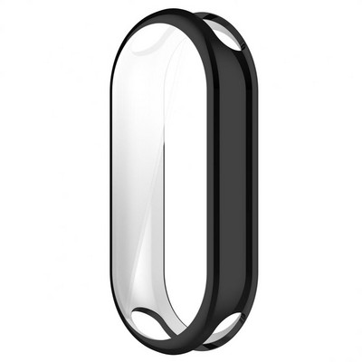 Ekrāna aizsargs Xiaomi Mi Band 8 ekrāna aizsargplēves korpusam Mīksts TPU ar jutīgu pieskārienu priekš Mi Band 8 siksniņas