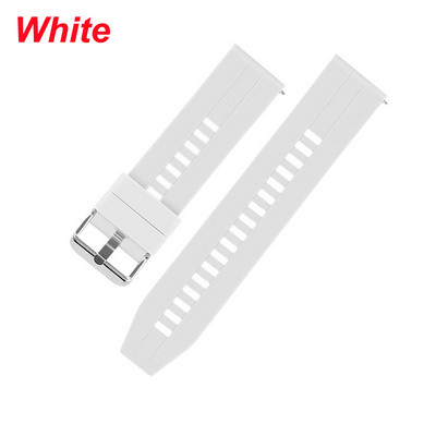 Univerzalne narukvice za satove 22 mm 20 mm Silikonske narukvice s brzim otpuštanjem za Samsung Xiaomi Amazfit Lige Huawei Colmi SENBONO Smartwatch