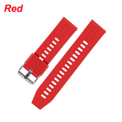 Univerzalne narukvice za satove 22 mm 20 mm Silikonske narukvice s brzim otpuštanjem za Samsung Xiaomi Amazfit Lige Huawei Colmi SENBONO Smartwatch