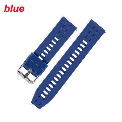 Univerzalne narukvice za satove 22 mm 20 mm Silikonske narukvice s brzim otpuštanjem za Samsung Xiaomi Amazfit Lige Huawei Colmi SENBONO Smartwatch