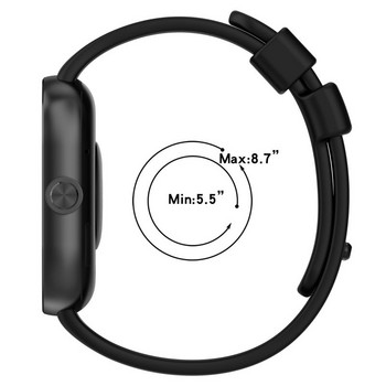 Силиконова каишка за Redmi Watch 4 Sport Smart Watch Гривна за Xiaomi Mi Band 8 Pro WristBand Аксесоари 8Pro Watch4