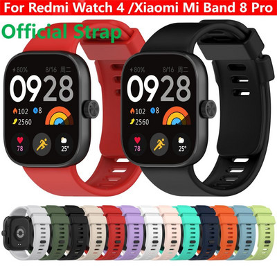 Silikoonrihm Redmi Watch 4 Sport nutikella käevõru jaoks Xiaomi Mi Band 8 Pro randmepaela tarvikud 8Pro kell4