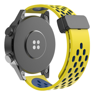 20 mm 22 mm cauruma silikona magnētiskā siksniņa Samsung Galaxy Watch 6 4 klasiskajai rokassprādzei Samsung Watch 5pro Active2 Gear S3 Band